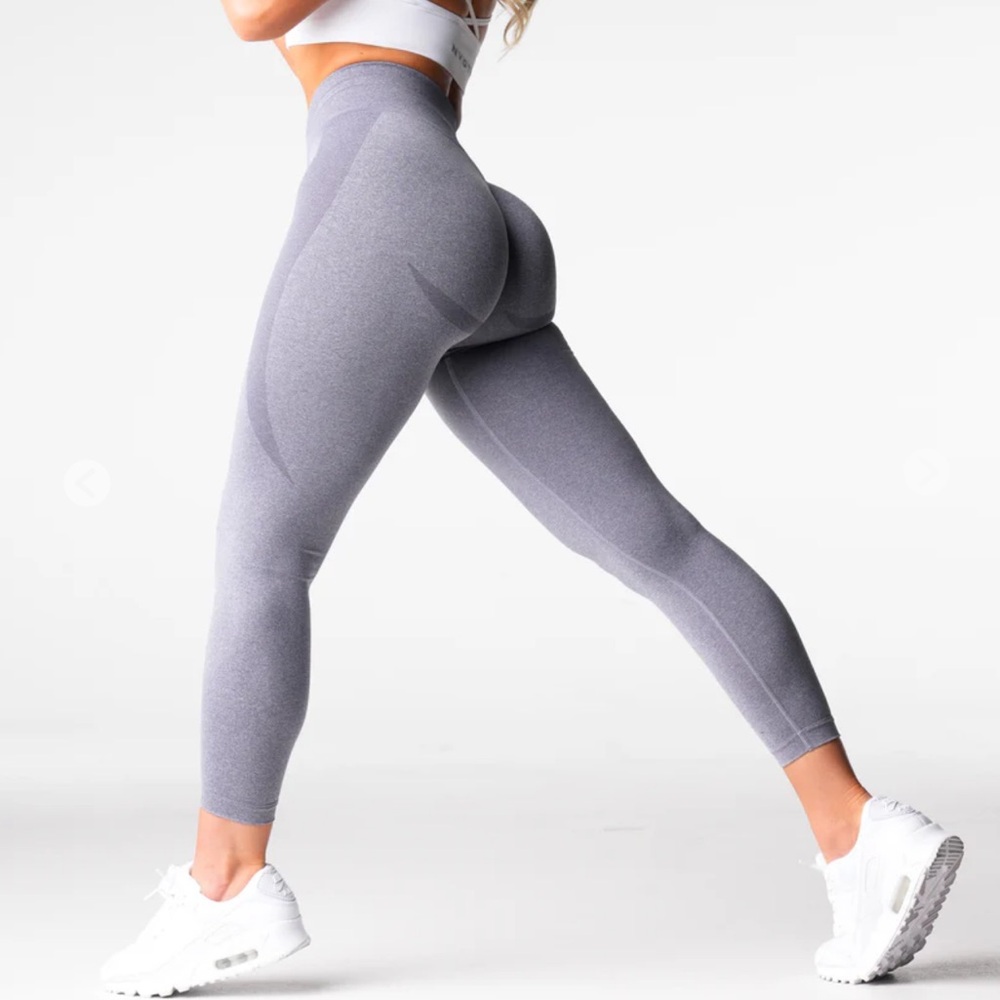 NVGTN Grey Contour Seamless Leggings size M